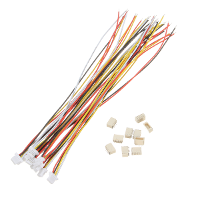 Excellway® 20Pcs Mini Micro JST 1.0Mm SH 4 Pin Connector Plug With Wires Cables 150mm