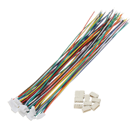 Excellway® 20Pcs Mini Micro JST 1.0Mm SH 6 Pin Connector Plug With Wires Cables 150mm