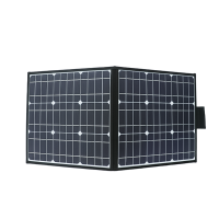 60W Zonnepaneel Opvouwbaar Zonnebatterijpakket 2 USB