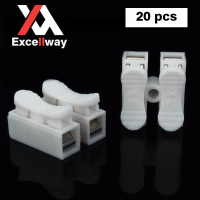 Excellway Ch2 Quick Wire Connector Terminal Block Spring Connector Led Strip Light Wire Connector