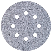 Wolfcraft 1157000 Excenterschuurpapier Met klittenband, Geperforeerd Korrelgrootte (num) 180 (Ø) 125 mm 5 stuk(s)
