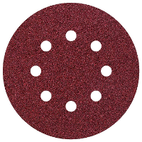 Wolfcraft 2072000 Excenterschuurpapier Met klittenband, Geperforeerd Korrelgrootte (num) 400 (Ø) 125 mm 5 stuk(s)