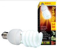 Exo Terra Repti Glo 2.0 Uvb E27 Daylight #95;_26 Watt
