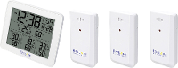 Explore Scientific WSH4003 Draadloos weerstation Aantal sensoren max. 3 Stuk(s)