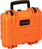 Explorer Cases Outdoor koffer 2712HL.O orange with pick & pluck foam (b x h x d) 28 x 20 x 12 cm Oranje 2712HL.O