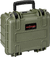 Explorer Cases Outdoor koffer 2717HL.G green with pick & pluck foam (b x h x d) 28 x 20 x 17 cm Olijf groen 2717HL.G