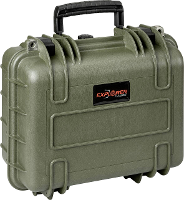 Explorer Cases Outdoor koffer 3317HL.G green with pick & pluck foam (b x h x d) 33 x 24 x 17 cm Olijf groen 3317HL.G