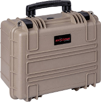 Explorer Cases Outdoor koffer 3823HL.D desert tan with pick & pluck foam (b x h x d) 38 x 27 x 23 cm Zand 3823HL.D