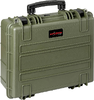 Explorer Cases Outdoor koffer 4419HL.G green with pick & pluck foam (b x h x d) 45 x 35 x 19 cm Olijf groen 4419HL.G