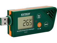 Extech Multi datalogger RHT30 Kalibratie DAkkS Te meten grootheid: Vochtigheid, Temperatuur  30 tot +70 Â°C 0.1 Tot 99.9 % Hrel PDF functie