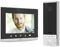 Extel CONNECT 2 Complete set voor Video deurintercom WiFi Grijs, Zwart