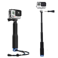 Extendable 19 Inch Handheld Telescopic Monopod Stick For Gopro Hero 5 Xiaomi Yi Sjcam