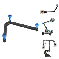 Extension Selfie Arms Helmet Mount With Screw For Gopro 4 3 2 1 3 Plus Sj4000 Xiaomi Yi Camera