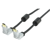 Extra Hoge Kwaliteit Hdmi 1.4 Kabel Met Swivelconnectoren [diverse Lengtes]