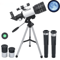 Eyebre F30070 Astronomische Telescoop met Zoeker Scope Hoge Definitie Hoge Vergroting voor Sterrenkijken en Maanobservat