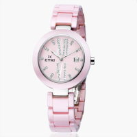 Eyki Emos8565l Women Stainless Steel Ceramic Quartz Watch