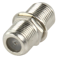 F connector koppelstuk female female