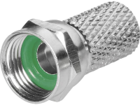 F stekker met draaiaansluiting Kabeldiameter: 6.8 Mm BKL Electronic