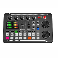 F998 Geluidskaart Microfoon Live uitzending Kaarten Computer PC Mengpaneel Professionele Studio Set Accessoires