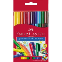 Faber Castell Connector Set 155510 Veelkleurig Gesorteerd 3 Mm 10 Stuks