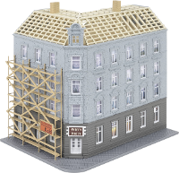 Faller 232166 N Stadteckhuis in ombouw
