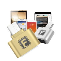 Fanbiya Aluminium Alloy Micro Usb To Usb2.0 Otg Adapter For Samsung Huawei Xiaomi