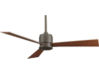 Fanimation Zonix Sn Plafondventilator (ã) 132 Cm Kleur Ventilatorbladen: Kersenboom, Noten Kleur Behuizing: Nikkel (gesatineerd)