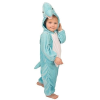 Dolfijnen dierenpak verkleedkleding kostuum   blauw   voor kinderen   carnaval