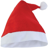 Faram Party Kerstmuts   rood   acryl   volwassenen   verkleed accesoires