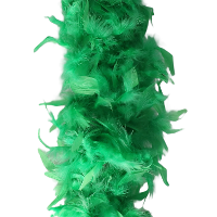 Party Sierveren Boa   Carnaval verkleed accessoire   groen   180 cm   50 gram