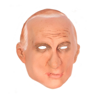 President Poetin masker latex   bekende politici   volwassenen   Rusland verkleedthema