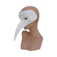 Faram Party   Venetiaans snavelmasker   plastic   wit   zelf beschilderen