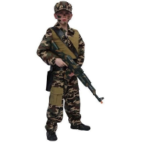 Faram Party verkleedkostuum soldaat   camouflage   kinderen   leger / army outfit