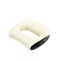 Fascia massage ring met warmtecompressie 5 snelheden vibrerende massage voor nek, rug, taille, been, draagbare handmatig