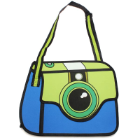Fashion 3d Cartoon Comics Shoulder Bag Camera Messenger Bag