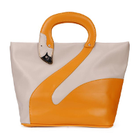 Fashion Cute Animal Swan Pattern Women Handbag Shoulder Bag