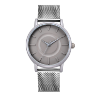 Fashion Men Watch Alloy Watch Case Simple Style Steel Mesh Watch Strap Casual Male Watches
