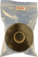 FASTECH® 730 330 5 Bag Klittenband Om vast te plakken Hotmelt Haakdeel, Extra sterk (l x b) 5000 mm x 50 mm Zwart 5 m