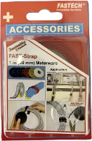 FASTECH® 910 530C Klittenband Om te bundelen Haak  en lusdeel (l x b) 1000 mm x 20 mm Rood 1 m