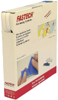FASTECH® B10 SKL000025 Klittenband Om vast te plakken Hotmelt Haak  en lusdeel (l x b) 25 m x 10 mm Wit 25 m
