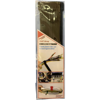 FASTECH® E7 2 330 B10 Klittenband kabelbinder Om te bundelen Haak  en lusdeel (l x b) 200 mm x 7 mm Zwart 10 stuk(s)