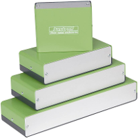Fastron FSG2584 Universele behuizing Aluminium Groen, Grijs 1 stuk(s)