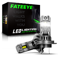 FATEEYE A700 F11 2PCS 20000LM Autokoplamp LED Lampen 70W 6500K Wit Licht Miniformaat IP68 Waterdicht voor Koplampaanpass