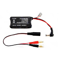 Fatshark 7.4V 1000mah Li Po Battery With Banana Discharge Adapter