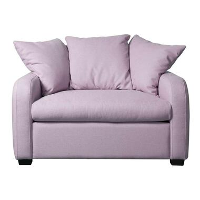 Fauteuil Henry   stof   oudroze   Leen Bakker