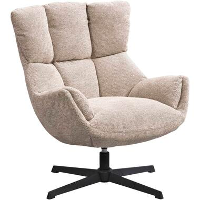 Fauteuil Hidde   beige   Leen Bakker