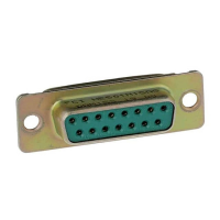 FCI DAM15S D sub connector 1 stuk(s) Tray
