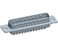 FCI SUB D DC37P064TXLF D sub male connector 180 ° Aantal polen: 37 1 stuk(s)