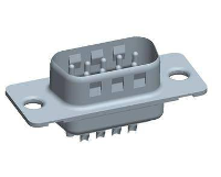 FCI SUB D DE09P064HTXLF D sub male connector 180 ° Aantal polen: 9 Soldeerkelk 1 stuk(s)