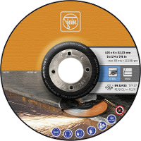 Fein 63703005010 Afbraamschijf gebogen Diameter 125 mm Boordiameter 22.23 Mm 10 stuk(s)